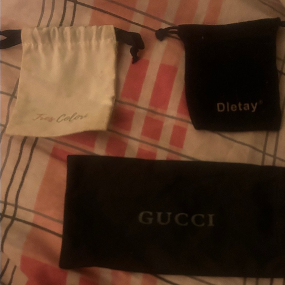 Gucci Black Glasses Case
